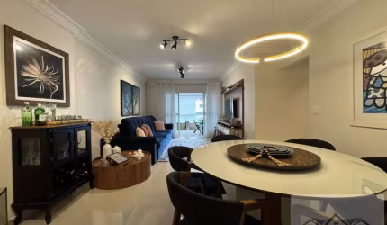 Apartamento Alto Padrão com 3 Dormitórios - Todo Mobiliado - 100m da Praia!