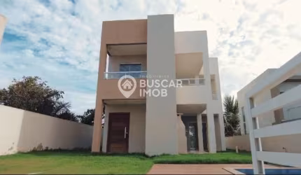 Casa em condomínio fechado com 4 quartos à venda no Estrada do Coco, Lauro de Freitas  por R$ 795.000