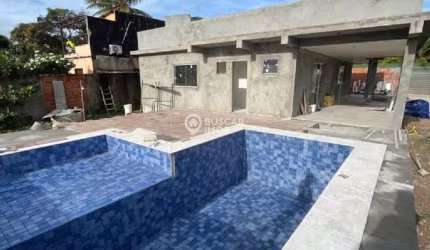 CASA EM CONSTRUÇÃO DE 3/4 COM DUAS SUÍTES EM ITACIMIRIM!