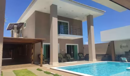 Casa em condomínio fechado com 3 quartos à venda no Monte Gordo, Camaçari  por R$ 1.290.000