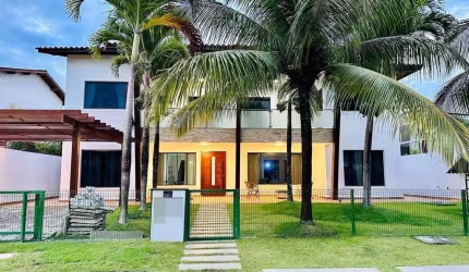 Casa em condomínio fechado com 5 quartos para alugar na Praia de Busca Vida, Camaçari , 500 m2 por R$ 23.800