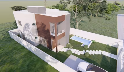 Casa em condomínio fechado com 4 quartos à venda em Caji, Lauro de Freitas , 173 m2 por R$ 839.000