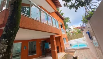 Casa em condomínio fechado com 3 quartos para alugar no Vilas do Atlantico, Lauro de Freitas , 350 m2 por R$ 6.000