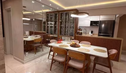 Apartamento com 2 dormitórios para alugar, 87 m² por R$ 7.837,50/mês - Jardim Tupanci - Barueri/SP