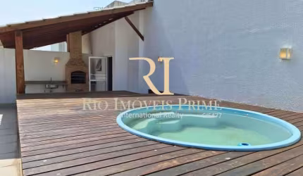 Cobertura com 3 quartos à venda na Rua Araújo Pena, Tijuca, Rio de Janeiro, 172 m2 por R$ 1.270.000