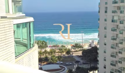 Flat com 1 quarto à venda na Avenida Lúcio Costa, Barra da Tijuca, Rio de Janeiro, 52 m2 por R$ 750.000