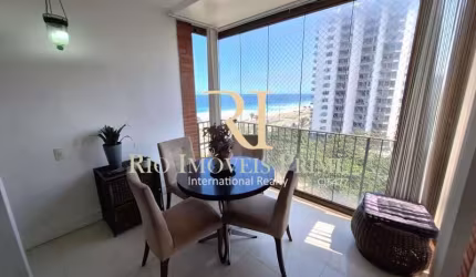 Flat com 2 quartos à venda na Avenida Lúcio Costa, Barra da Tijuca, Rio de Janeiro, 89 m2 por R$ 1.190.000