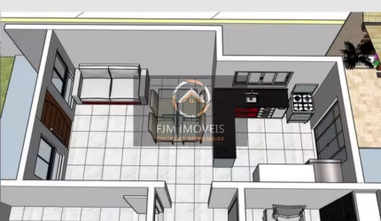 Casa em Várzea das Moças, : 65m², 2 quartos, 2 banheiros por R$320.000