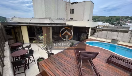 Cobertura de luxo em Icaraí - Niterói com 400m², 4 quartos e 7 banheiros por R$ 4 milhões para venda