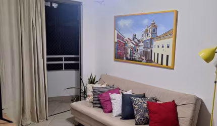 Apartamento 2/4 em rua fechada no Rio vermelho