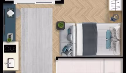 Studio 24m² Butantã