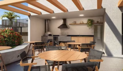 More em frente ao metro - Apartamento 1 dorm. com 29m²