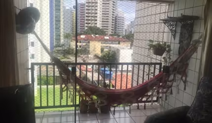 Apartamento para venda possui 77 metros com 3 quartos sendo 1 suíte com 1 vg em casa amrela - Recife - PE