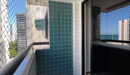 Apartamento para venda possui 56 metros com 2 quartos sendo 1 suíte com 1 vg - em boa viagem - Recife - PE
