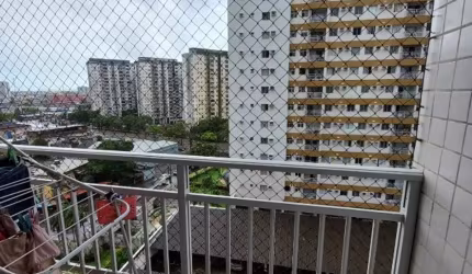 Apartamento para venda possui 55 metros com 2 quartos sendo 1 suíte com 1 vg - na Caxanga - Recife - PE