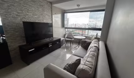 Apartamento para venda possui 78 metros com 3 quartos sendo 1 suíte com 1 vg - na Torre - Recife - PE