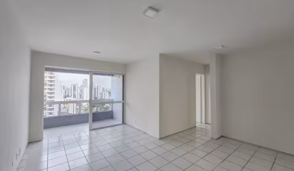Apartamento para venda possui 98 metros com 3 quartos sendo 1 suíte com 1 vg - em Boa viagem - Recife - PE