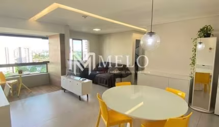 2qts, 1suíte com closet, 2vagas, 80m² no POÇO DA PANELA.