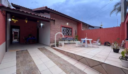 Casa com 3 dormitórios à venda, 107 m² por R$ 450.000,00 - Arpoador - Peruíbe/SP