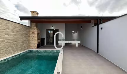 Casa com 2 dormitórios à venda, 85 m² por R$ 400.000,00 - Flora Rica III - Peruíbe/SP
