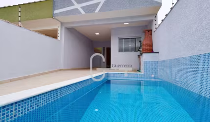 Casa com 2 dormitórios à venda, 80 m² por R$ 330.000,00 - Cidade Nova Peruibe - Peruíbe/SP
