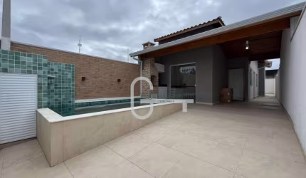 Casa com 2 dormitórios à venda, 86 m² por R$ 450.000,00 - Flora Rica II - Peruíbe/SP