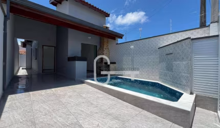 Casa com 2 dormitórios à venda, 74 m² por R$ 350.000,00 - Jardim Imperador - Peruíbe/SP