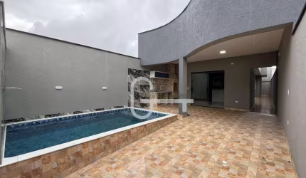 Casa com 3 dormitórios à venda, 95 m² por R$ 430.000,00 - Parque D'Aville Residencial - Peruíbe/SP