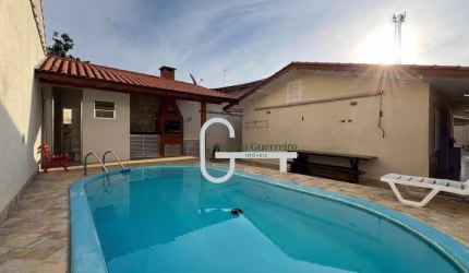 Casa com 4 dormitórios à venda, 127 m² por R$ 550.000,00 - Jardim Barra de Jangada - Peruíbe/SP