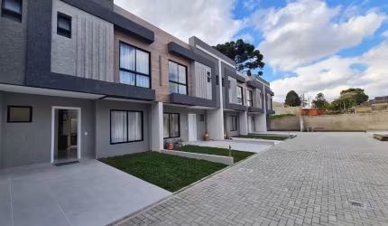 Sobrados com ótimo padrão de construção e acabamentos no bairro Xaximacabamentos