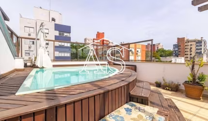 Cobertura com 2 quartos à venda na Rua Ferreira Viana, 763, Petrópolis, Porto Alegre, 166 m2 por R$ 1.090.000