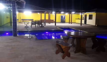 Sítio todo Mobiliado, com Piscina e toda Infraestrutura de Lazer, Contagem