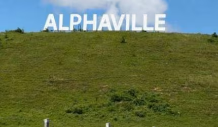 2 terrenos juntos no condomínio Alphaville Jacuhy