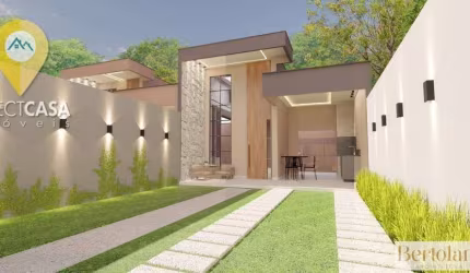 Casa Linear 3 Quartos (1 Suíte) - Morada de Laranjeirasà venda por R$ 890.000