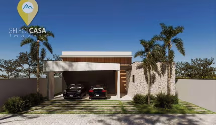 Casa linear 4 suítes no condomínio Arquipélago de Manguinhos