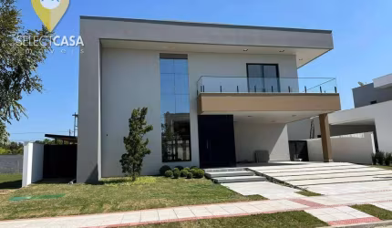 Casa duplex 4 suítes no condomínio Alphaville Jacuhy