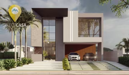 Casa com 4 dormitórios à venda, 306 m² por R$ 3.300.000 - Boulevard Lagoa - Serra/ES