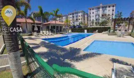Apartamento com 2 dormitórios à venda, 65 m² por R$ 330.000,00 - Praia da Baleia - Serra/ES