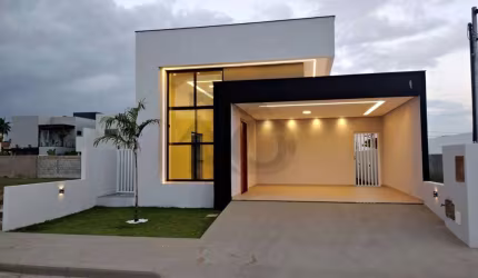 Casa de Condomínio Para Vender com 3 quartos 1 suíte no bairro Zona de Expansão (Olhos D`Agua) em Barra Dos Coqueiros