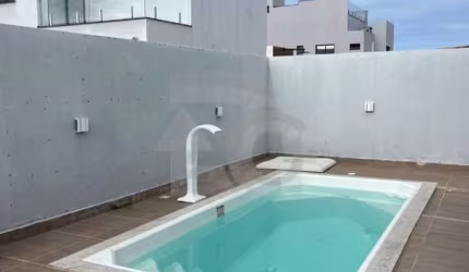 Casa de Condomínio Para Vender com 3 quartos 1 suíte no bairro Olhos d`Água em Barra Dos Coqueiros