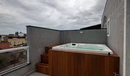 Cobertura na Vila Linda, Santo André - 120m² com Espaço Gourmet e Jacuzzi