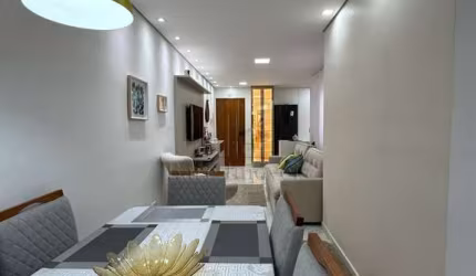 Apartamento na Vila Assunção, em Santo André – 56m², Mobiliado