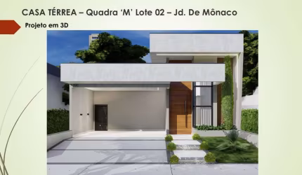 Casa à venda em Hortolândia, Residencial Jardim de Mônaco, com 3 quartos, com 166.9 m²