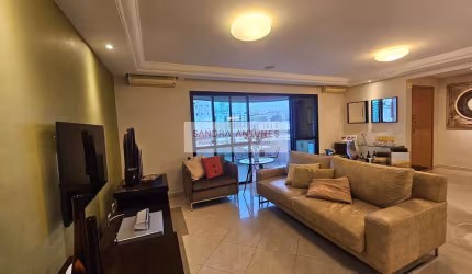 Apartamento com 04 Suítes  com Lazer no Bairro do Gonzaga, Santos/SP