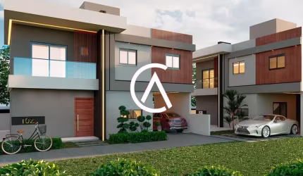 Modernidade e Conforto: Casa 3 quartos e quintal em Ingleses!