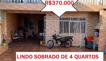 Sobrado 4 dormitorios R$ 370.000 Jardim Natal Pinheirinho, Curitiba - Pr