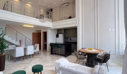 Lindo duplex mobiliado no Cond. The Park View