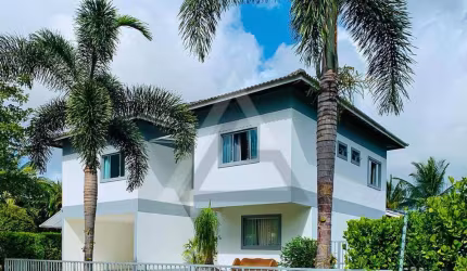 Casa em Condomínio para Venda em Camaçari, Busca Vida, 4 dormitórios, 4 suítes, 5 banheiros, 4 vagas