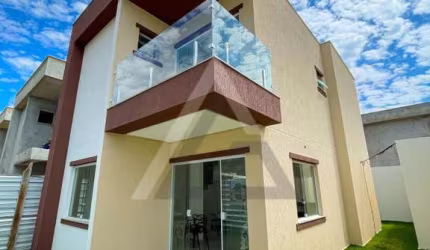 Casa em Condomínio para Venda em Lauro de Freitas, Buraquinho, 4 dormitórios, 3 suítes, 4 banheiros, 2 vagas