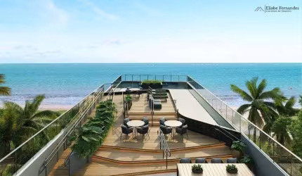 SOLAR MARINHO - O melhor 3 quartos PÉ NA AREIA  de Areia Dourada - Cabedelo/PB